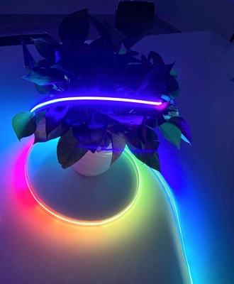 IP65 гибкий пиксел Rgb УДАРА привел кремний прокладки Sleeved 27w/m