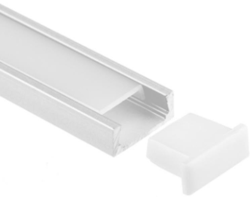 Профиль 6063 15,9 x 6mm RoHS света СИД Майлвуд алюминиевый